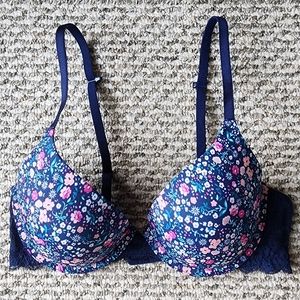 Juniors' SO Floral Bra
